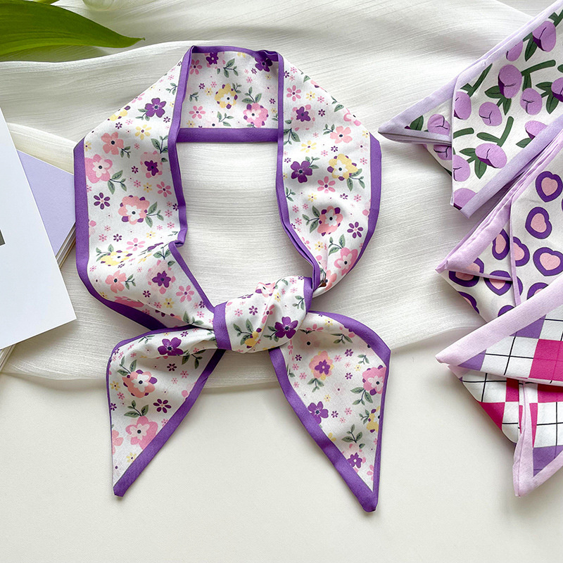 New Luxury Narrow Short Woman' - огляд і ціна Ascot Neck Scarf
