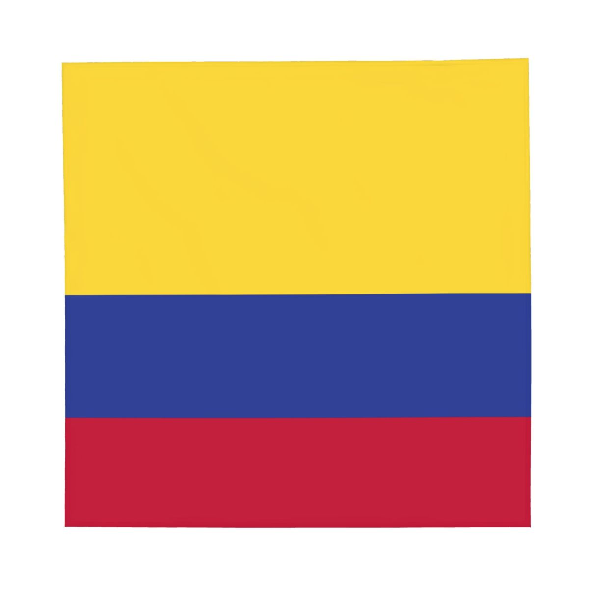 50cm*50cm Colombia Flag Scarf  - огляд і ціна Head Wrap Turban