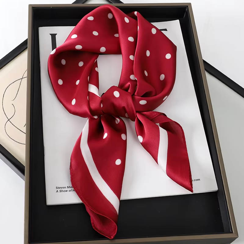 Luxury Lady Hair Dot Scarf Fem - огляд і ціна Silk Neck Scarf